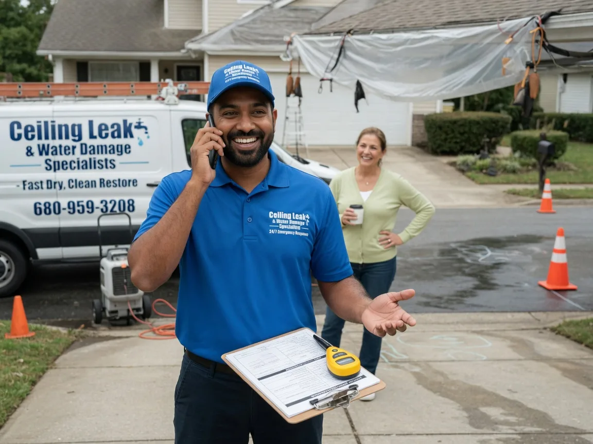 Ceiling Leak Cleanup Grove Hill, AL FAQs