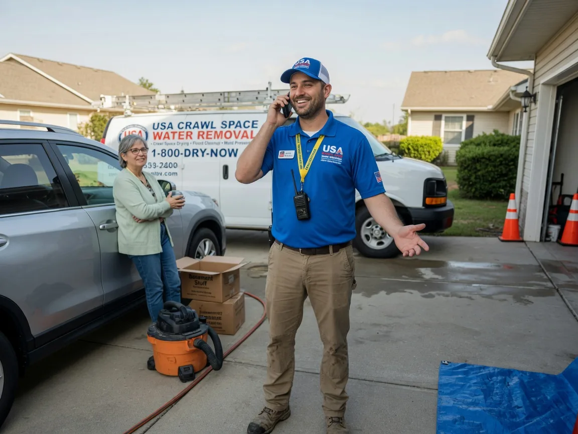 Crawl Space Water Removal Grove Hill, AL FAQs